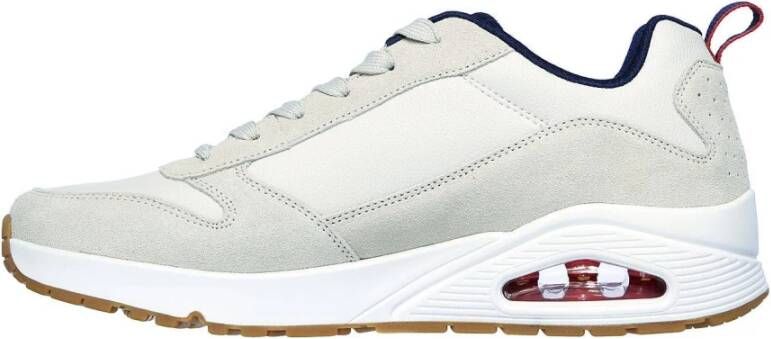 Skechers Hoogwaardige Sneakers met Luchtgekoeld Comfort White Heren