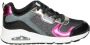 Skechers Uno sneakers zwart Textiel 42201 - Thumbnail 2