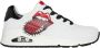 Skechers Uno-Rolling Stones Single 177965-WBK Vrouwen Wit Sneakers - Thumbnail 2