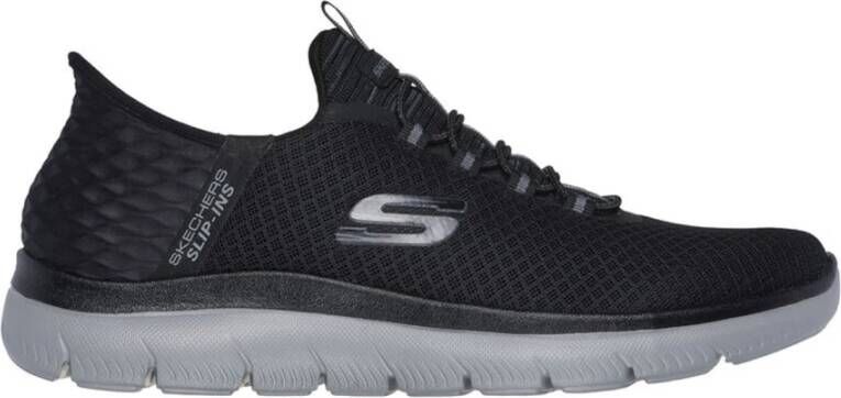 Skechers Slip-Ins Summits High Range 232457-BKCC Mannen Zwart Sneakers