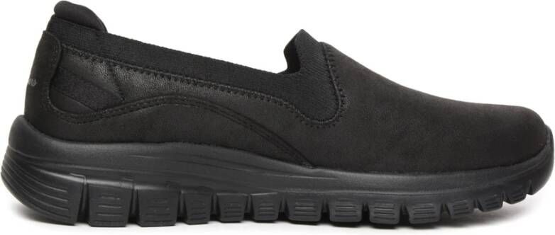 Skechers Innovatieve Sneaker Collectie Black Dames