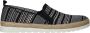 Skechers Bobs Flexpadrille 3.0 Island Muse Instappers Dames Zwart - Thumbnail 2