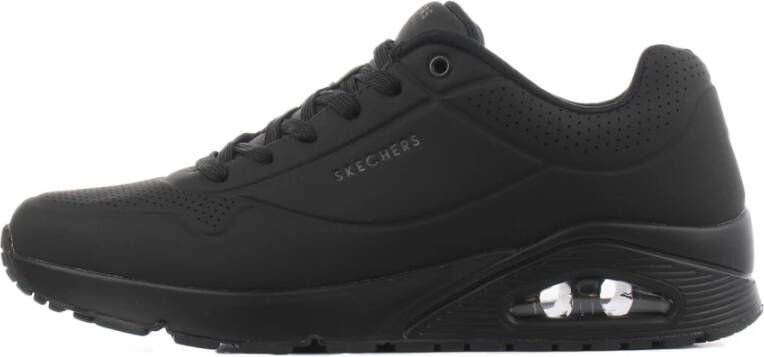 Skechers Klassieke Air Cushioned Jogger Sneaker Black Heren