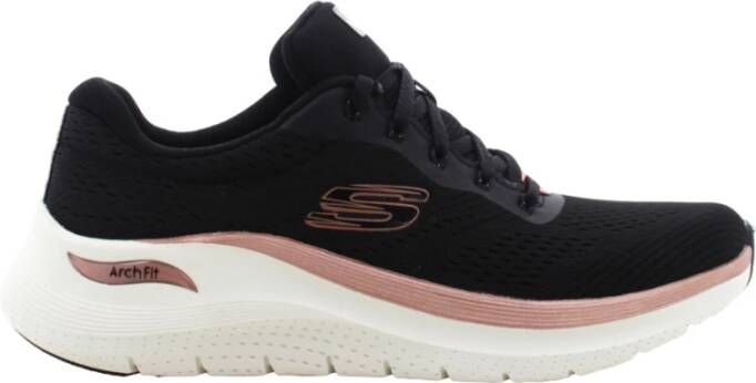 Skechers Lage Damessneakers Black Dames