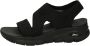 Skechers Lage Sandalen Black Dames - Thumbnail 1