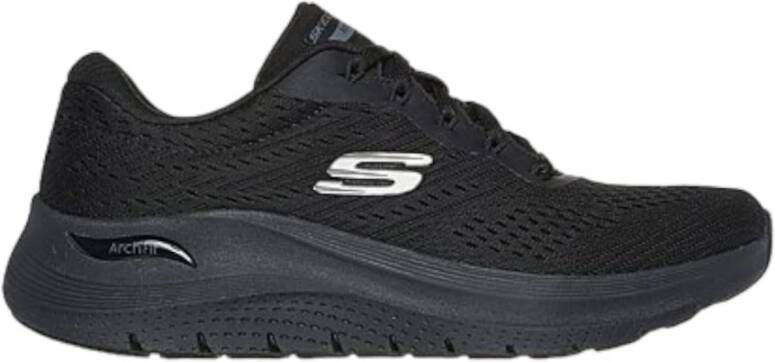 Skechers Lage Sneakers Black Dames