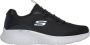 Skechers Lage Sneakers Black Heren - Thumbnail 1