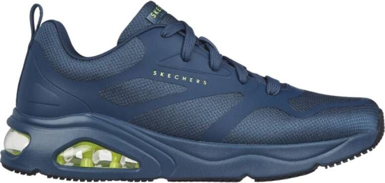 Skechers Lage Sneakers Blue Heren