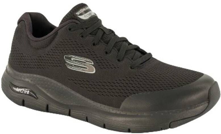 Skechers Lichtgewicht Arch Fit Sneakers Black Heren