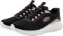 Skechers Dames Glimmer Me Vegan Sneakers Zwart Dames - Thumbnail 1