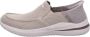 Skechers Slip-Ins Delson 3.0 Cabrino Vegan instapper Beige Heren - Thumbnail 3