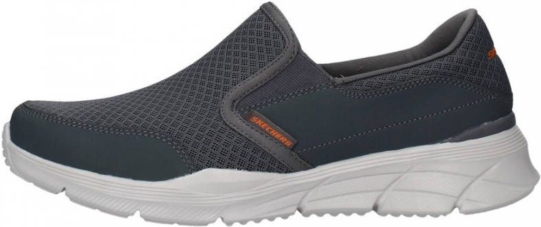 Skechers Equalizer 4.0 Persisting Heren Instappers Charcoal Orange