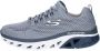 Skechers Comfort Sneakers Wave Heat Gray Heren - Thumbnail 5