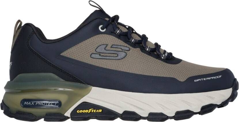 Skechers Max Protect Fast Track Sneakers Brown Heren