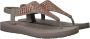 Skechers Meditation Rockstar Vegan Slipper Gray Dames - Thumbnail 2