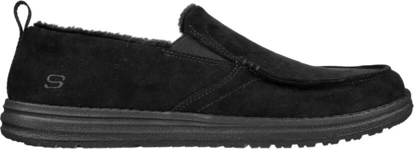 Skechers Relaxed Fit Melson Willmore Dichte Pantoffels Zwart