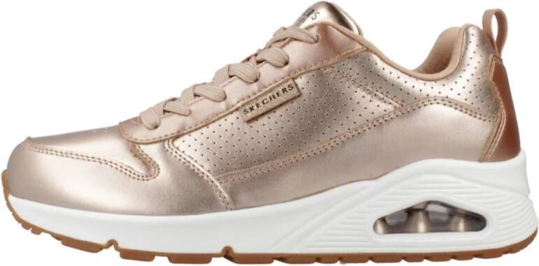 Skechers Metallic Sneakers voor een stijlvolle look Pink Dames