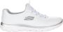 Skechers Mode Sneakers Wit Zilver Vrouwen White Dames - Thumbnail 1