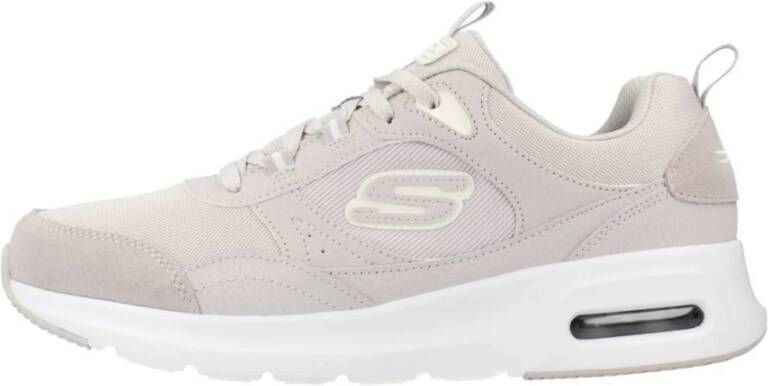 Skechers Moderne Court Sneakers voor Mannen Gray Heren