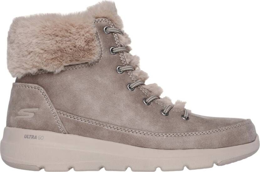 Skechers On-the-GO Glacial Ultra Laarzen Beige Dames