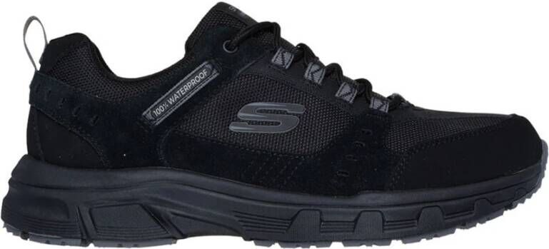 Skechers Outdoor Mesh Sneaker Black Heren