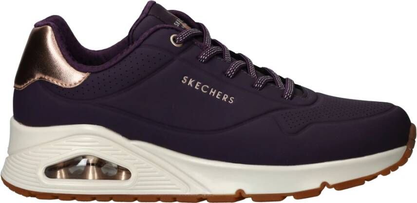 Skechers Paarse Shimmer Sneaker voor Dames Purple Dames