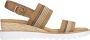 Skechers Platte Sandalen Brown Dames - Thumbnail 1