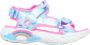 Skechers Rainbow Racer Sandal-Summer Sky 302975L-BLU voor meisje Blauw Sandalen - Thumbnail 3