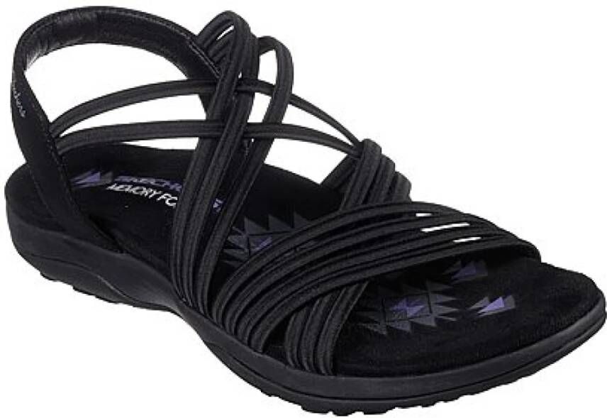 Skechers Reggae Slim Black Dames