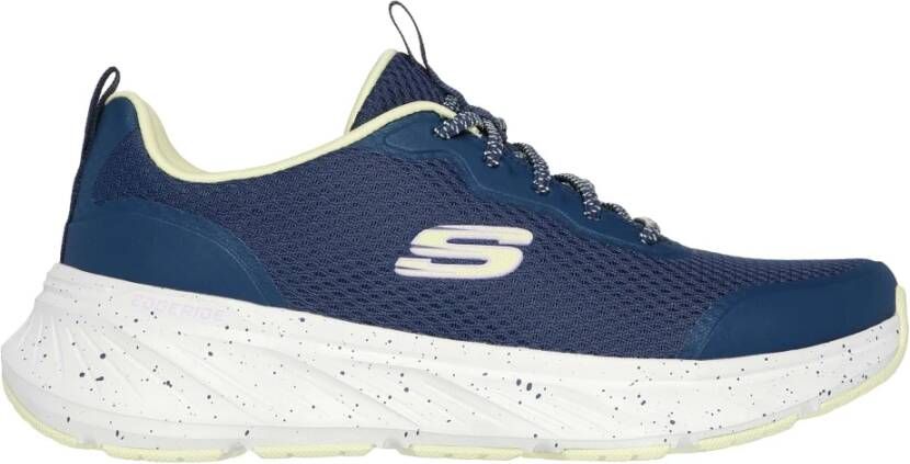 Skechers Relaxed Fit: Edgeride Gladde reis sneakers Blue Dames