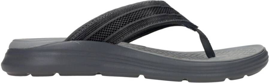 Skechers Relaxed Fit:Sargo-Point Vista Slippers Heren Grijs