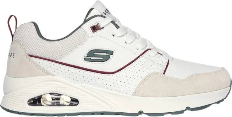 Skechers Retro One Wit Groen Schoenen Multicolor Heren