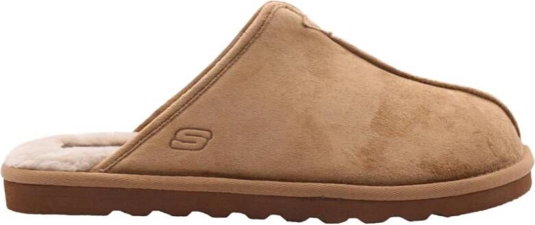 Skechers Riyo Slippers Stijlvol en Comfortabel Beige Heren