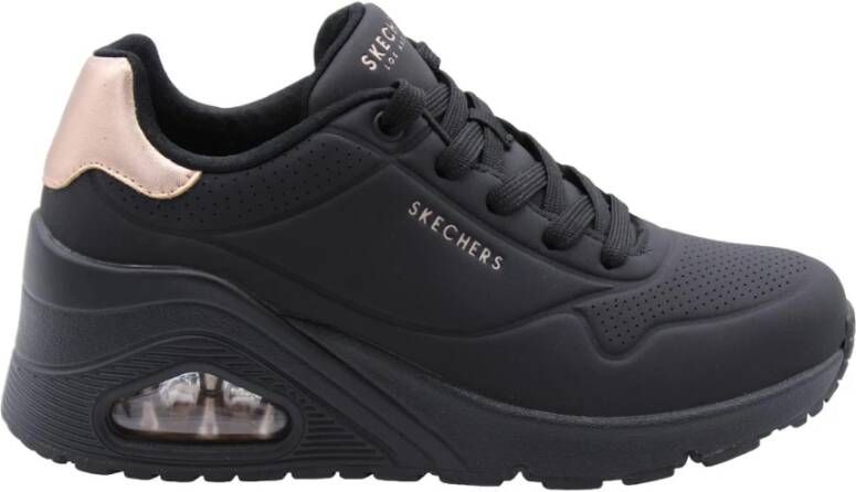 Skechers Rozette Sneaker Black Dames