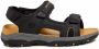 Skechers Tresmen-Hirano 204106-BLK Mannen Zwart Sportsandalen - Thumbnail 1