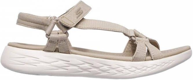 Skechers Flat Sandals Beige Dames