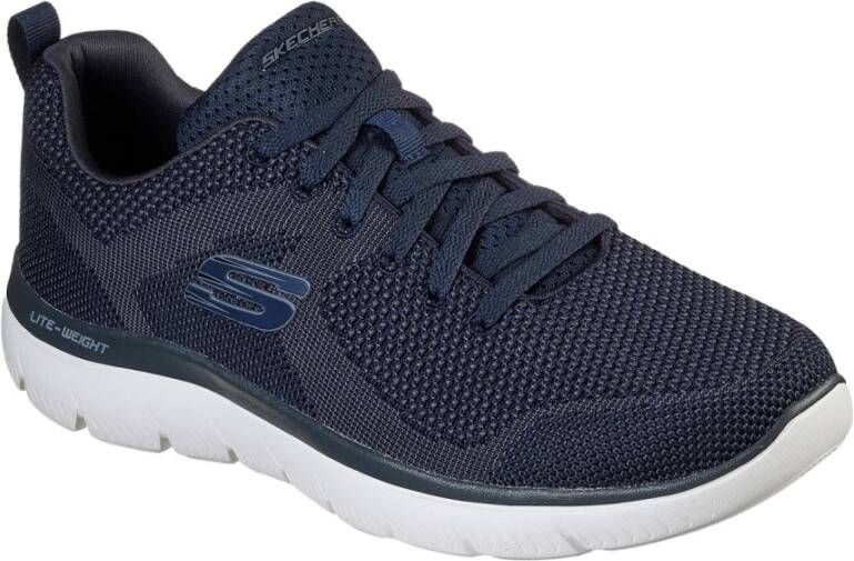 Skechers Verhoog je Sneaker Game met Stijlvol Comfort Blauw Unisex