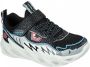 Skechers Shark-Bots Surf Patrol 402112L-BKW voor een jongen Zwart Sportschoenen Sneakers - Thumbnail 2