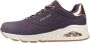 Skechers Sneaker 155196 DKPR UNO-SHIMMER AWAY Donkerpaars - Thumbnail 13