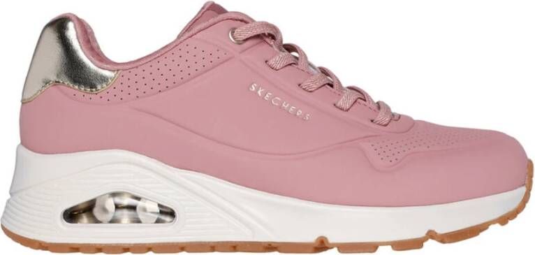 Skechers Shimmer Away Trendy Sneaker Pink Dames