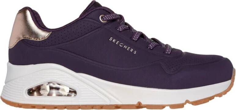 Skechers Shimmer Away Trendy Sneaker Purple Dames