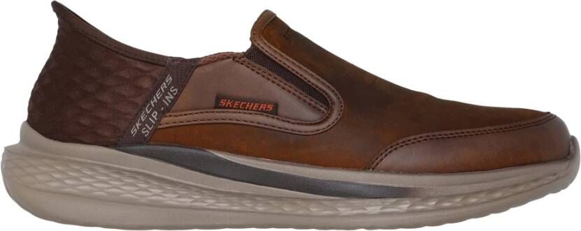 Skechers Slade Cooper Slip-Ins Instappers Heren Bruin