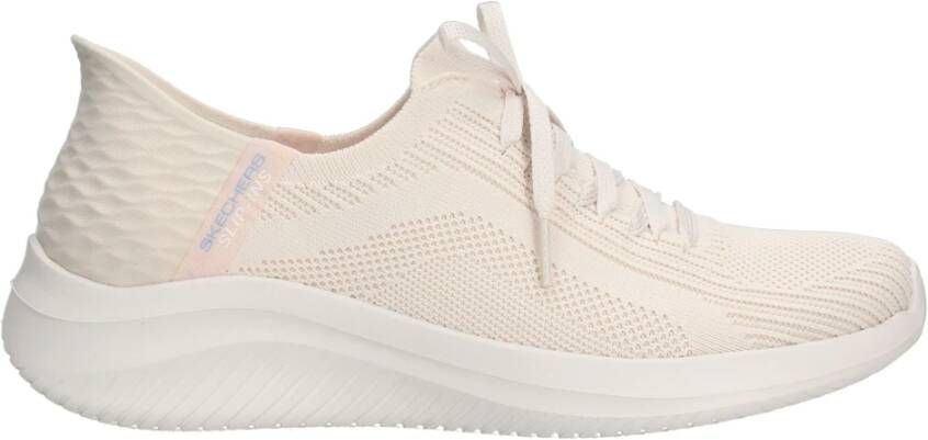 Skechers Slip-ins Ultra Flex 3.0 Brilliant sneaker Beige Dames