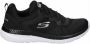 Skechers Textiel Synthetische Sneakers Black - Thumbnail 1