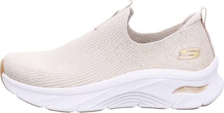 Skechers Beige Slip-On Arch Fit Sneaker Beige Dames