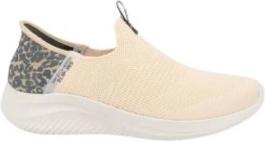 Skechers Dames Ortholite Sneakers Beige Dames