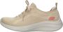 Skechers Flex 3.0 Big Plan Sneakers Vrouwen Beige Dames - Thumbnail 1