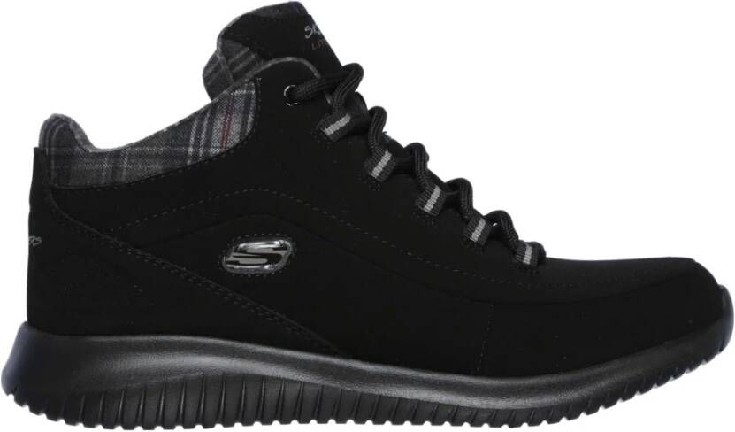 Skechers Ultra Flex Just Chill Veterboot Dames Zwart