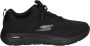 Skechers Comfortabele Fit Sneaker voor Heren Zwart Heren - Thumbnail 6