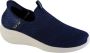 Skechers Ultra Flex 3.0 Smooth Step 149709-NVY Vrouwen Marineblauw Sneakers Sportschoenen - Thumbnail 3